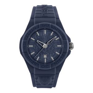 Plein Sport New Fearless Silicone Watch Blue Mens
